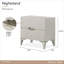 Penthouse Nightstand - Ash Gray