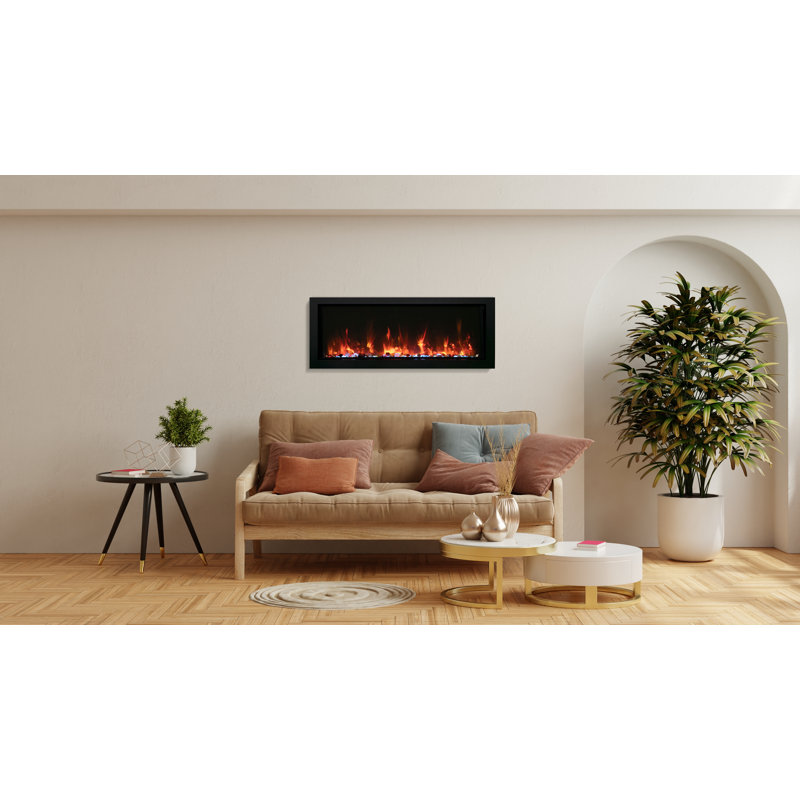 Foyer électrique mural, H 15,75 po x l 59,13 po x P 6,75 po