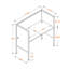 Bureau de bureau Pascha Grey-1260246970