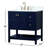 Krish 32'' Single Bathroom Vanity with Engineered Marble Top-2035088476
