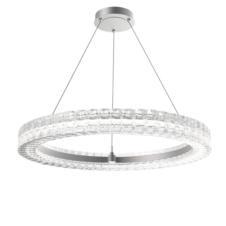 Asscher Dimmable LED Wagon Wheel Chandelier