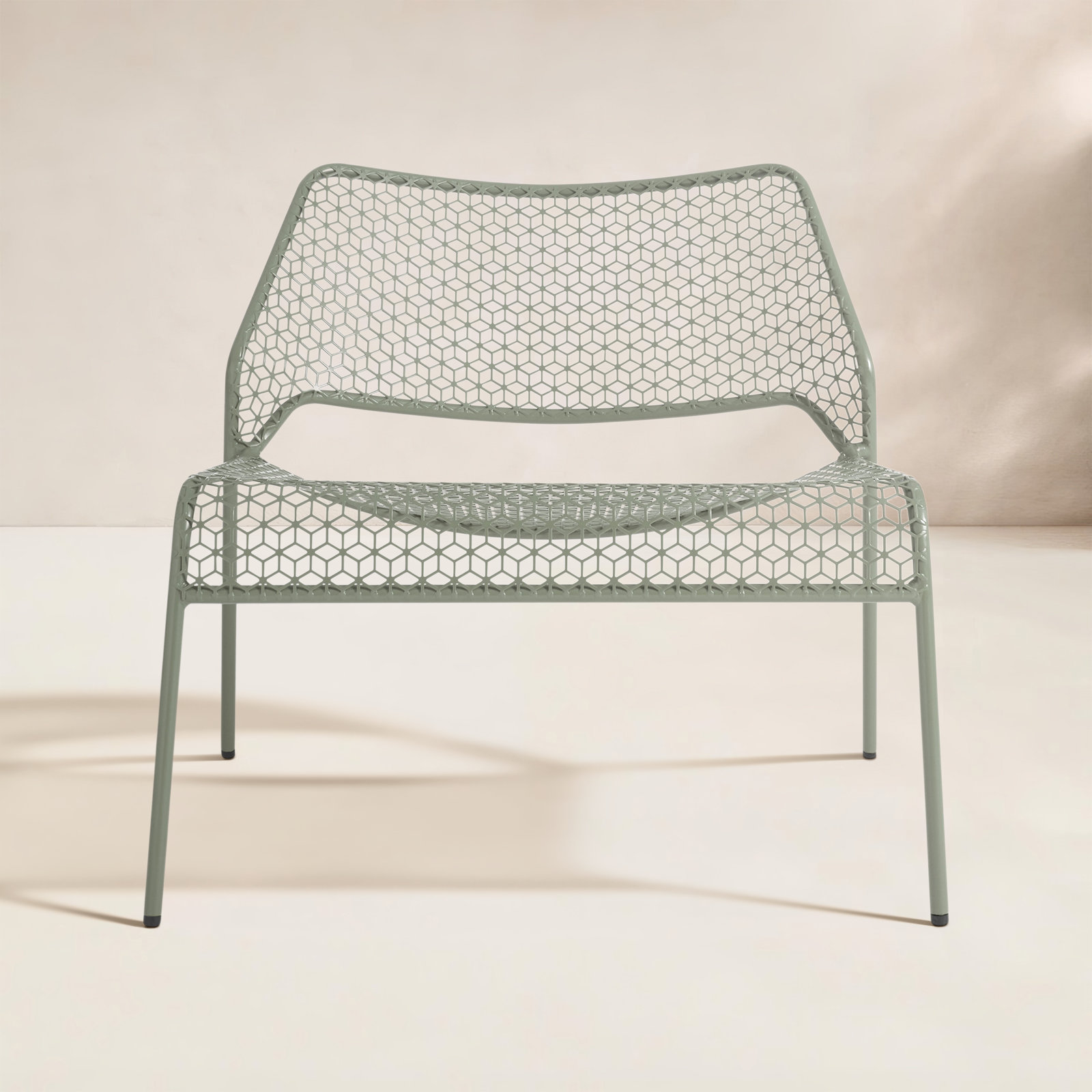 Hot Mesh Patio Lounge Chair, Gray Green