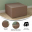 Fauteuil / repose-pieds modulaire sans accoudoirs de qualité commerciale Bright Beginnings