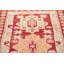 Tapis de couloir unique en laine noué à la main Oushak des années 2010 de 2 pi 11 po x 11 pi 11 po rouge Niralhan