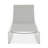 5-Level Adjustable Outdoor Chaise Lounge, Durable Aluminum Frame & Textilene Mesh, Perfect for Patio/Poolside
