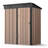 Aiho 5 ft. W X 3 ft. D Metal Vertical Storage Shed-87077908