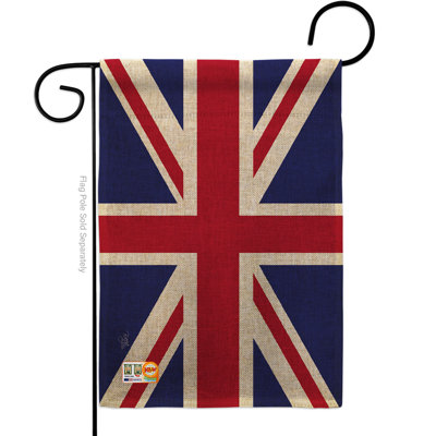 Double Sided 18.5'' H x 13'' W Burlap Garden Flag