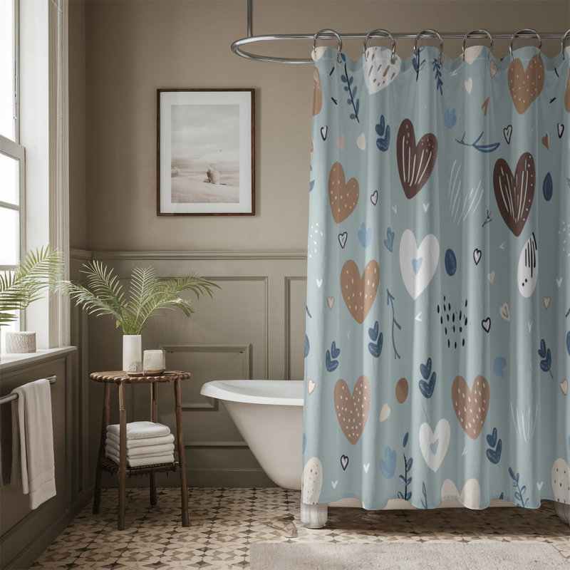 Mama Teddy - Premium Shower Curtain 204, 74"H x 71"W