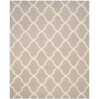 Cannen Hand Tufted Wool Geometric Rug