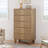 Dricketts 23.6'' W 5 - Drawer Dresser-189373216