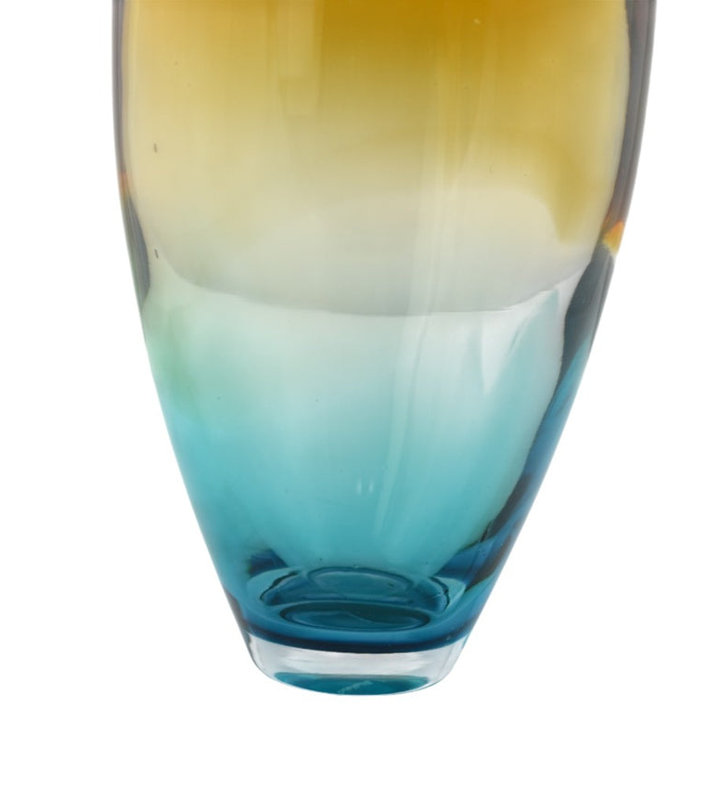 Vase en verre 11 pouces Ombre
