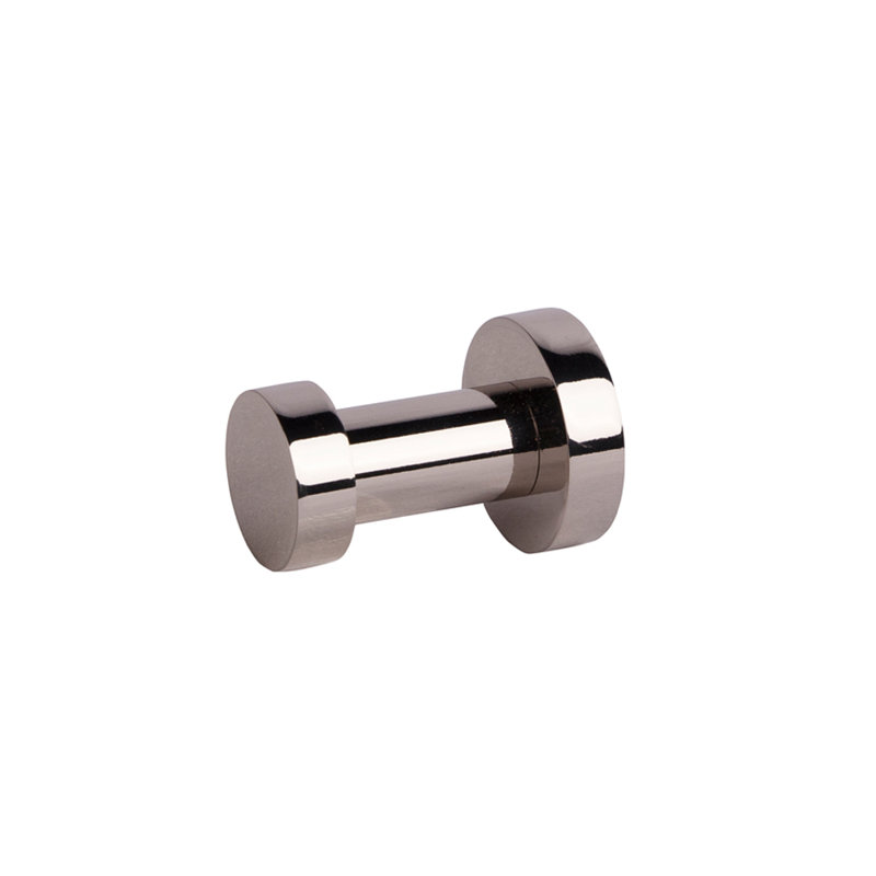 Ronda Single Robe Hook, Polished Nickel