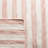 Emek Hand Woven Flat Weave Wool/Cotton Striped Rug in Rust/Ivory-1064051776