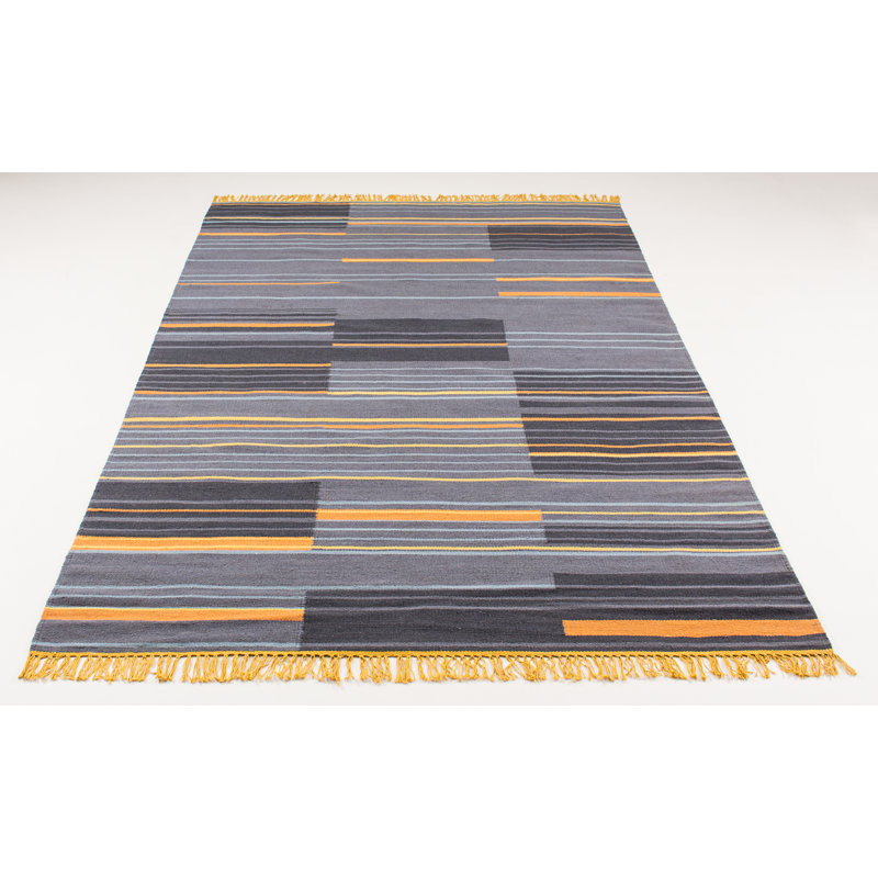 Turk Geometric Hand Woven Area Rug, Rectangle 200 x 290cm