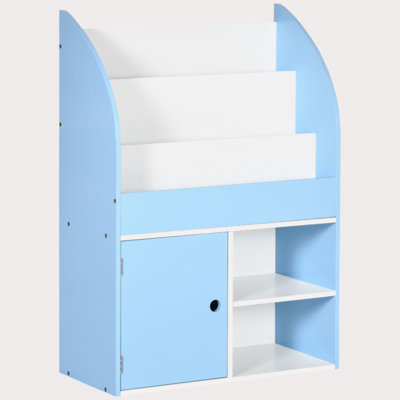 Bibliothèque, organisateur de rangement pour jouets polyvalent pour enfants d'âge préscolaire et de lecture, bibliothèque pour enfants avec armoire, bibliothèque pour enfants, organisateur de livres, mobilier de salle de jeux pour enfants, 3 à 8 ans