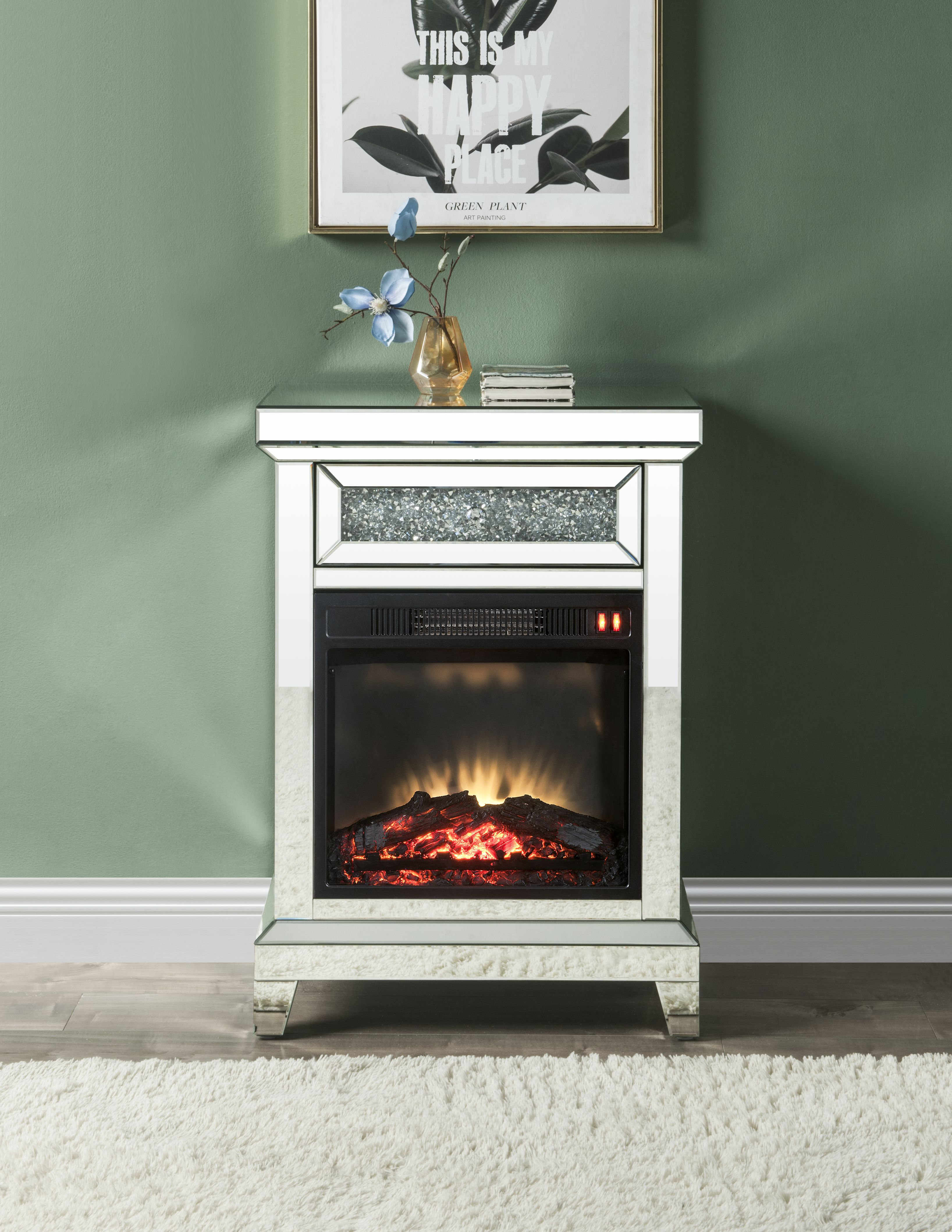 Willa Arlo Interiors Rollins 24'' W Electric Fireplace | Wayfair
