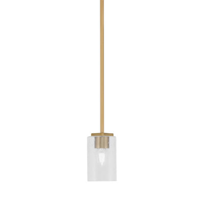 Mini-luminaire suspendu Mariko avec tourbillon onyx de 4 po 
