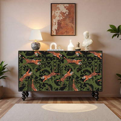 French Retro Minimalist Style Sideboard