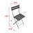 Bistro Premium All-Weather Wicker Outdoor Folding Dining Side Chair-85995106