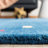 Danette Southwestern Wool Blue Area Rug-444799774