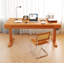 Solid Wood Electric Adjustable Height Desk With Drawers-39271040