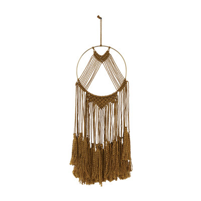 Hand Woven Blended Fabric Wall Hanging