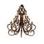 Lustre 20 lumières façon bougie Serratina