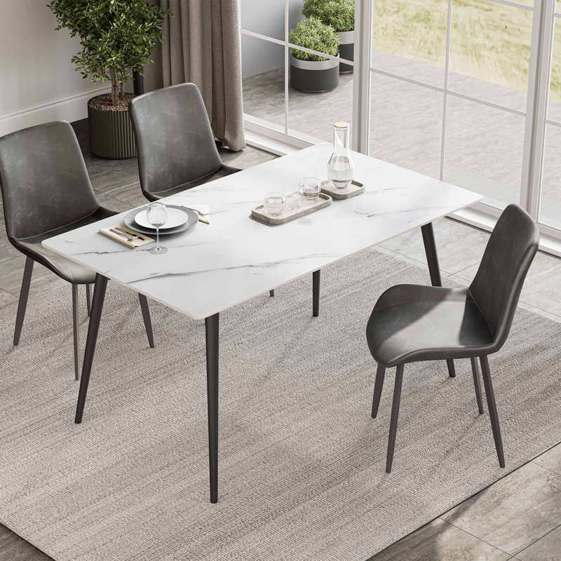 Table de salle à manger Loverde L 47,25 po x l 31,5 po