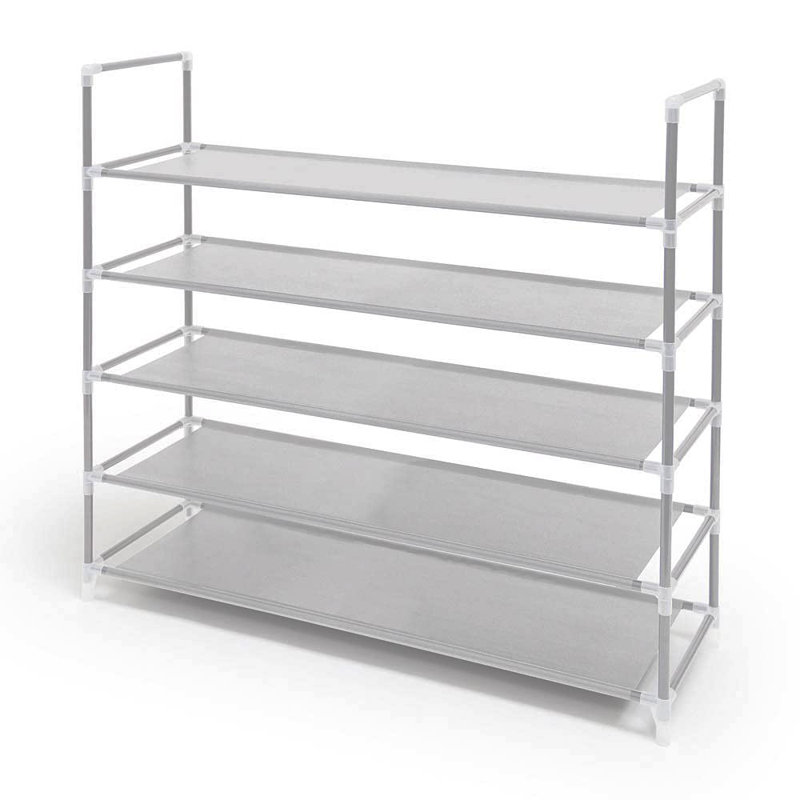 20 Pair Shoe Rack, White