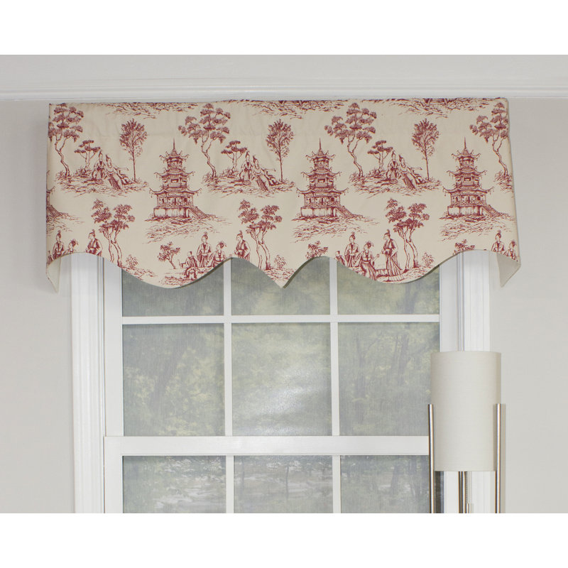 Toile regal 50" jupe de fenêtre Garlington
