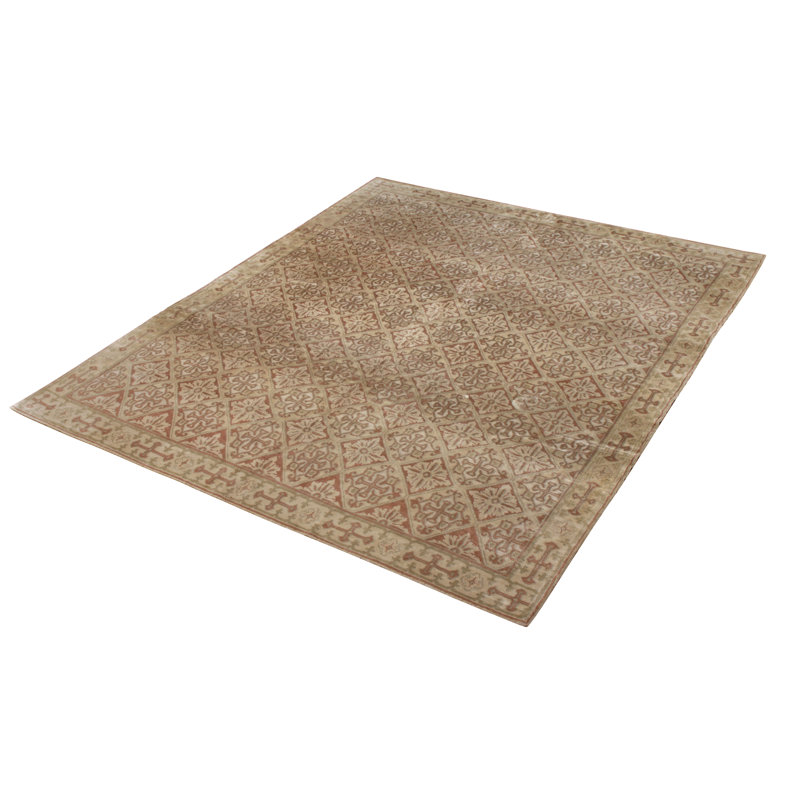 One-of-a-Kind 8' X 9'9" Hand Knotted Area Rug