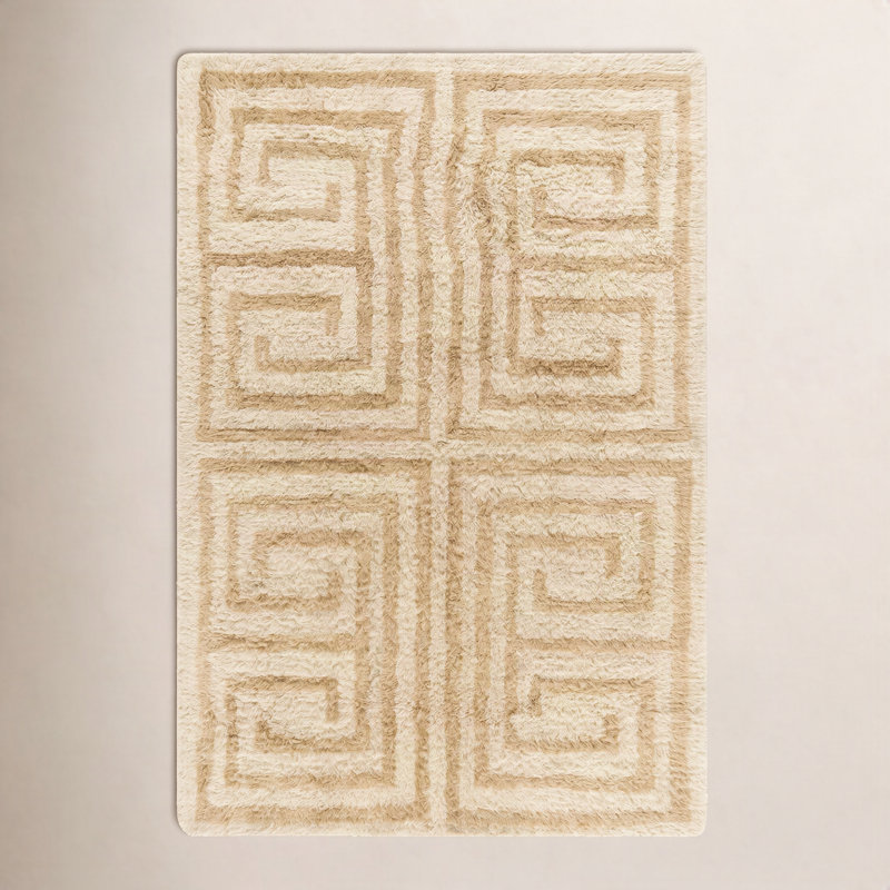 Tapis à poil long Anemone, Rectangle 9 pi x 12 pi