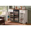 Armoire frigo 53,2 "avec prise de courant, armoire à café avec espace de rangement-250508868