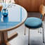 Table de salle à manger bleue-1301320272
