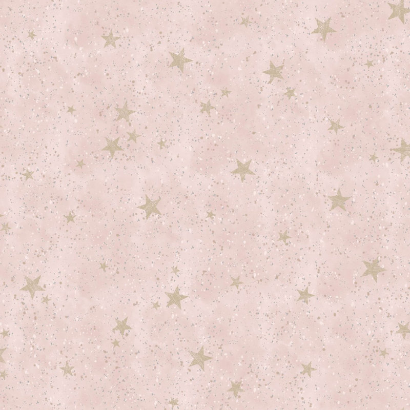 10m x 53cm Semi-Gloss Wallpaper Roll, Pink