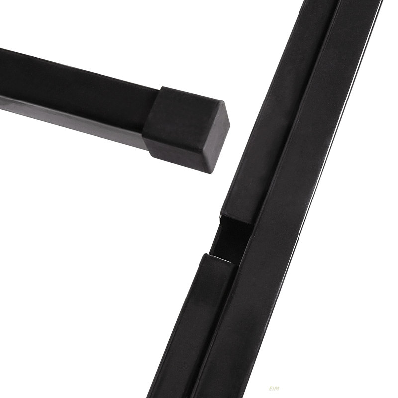 Blesse Kids Twin Over Twin Bunk Bed, Black