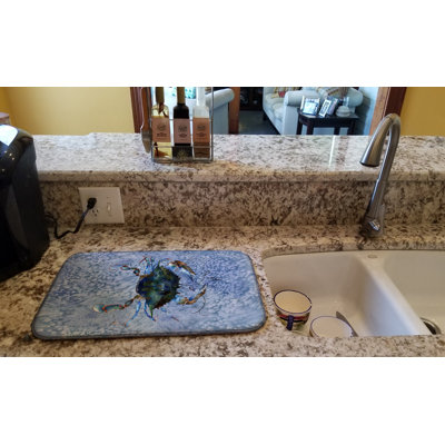 Tapis de séchage crabe