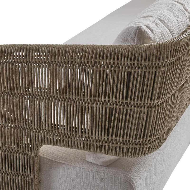 Bernhardt Maldives Outdoor Sofa, White