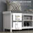 Kasean Linen Upholstered Storage Bench,wood