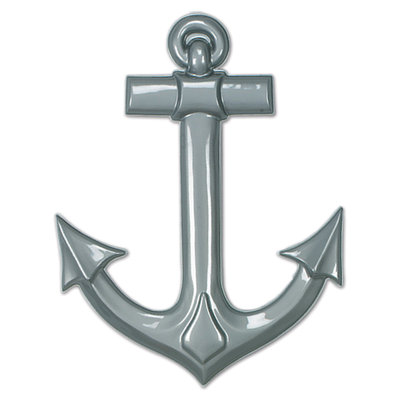 Ancre de bateau en plastique - 25 po - paquet de 24