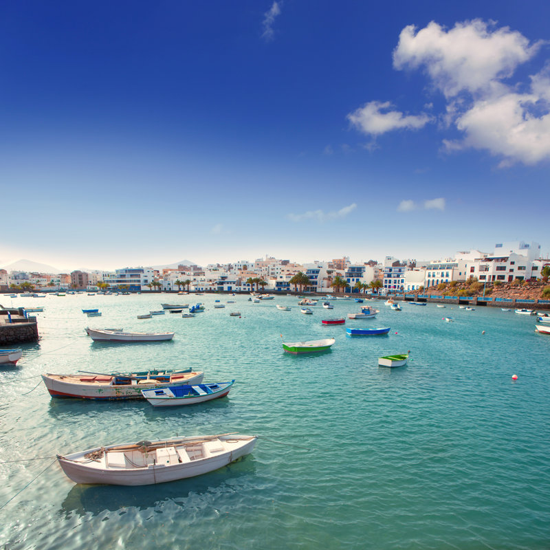 Charco De San Gines - Wrapped Canvas Print, 30cm H x 46cm W