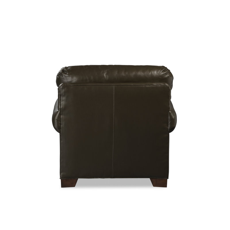 Copola Armchair, Brown Genuine Leather