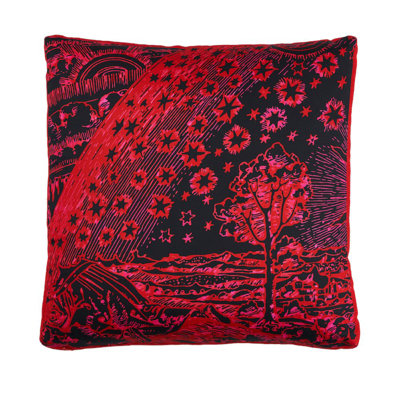 Schumacher x Johnson Hartig Modern Toile Box Pillow