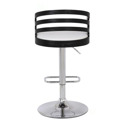 Tabouret de bar pivotant en bois