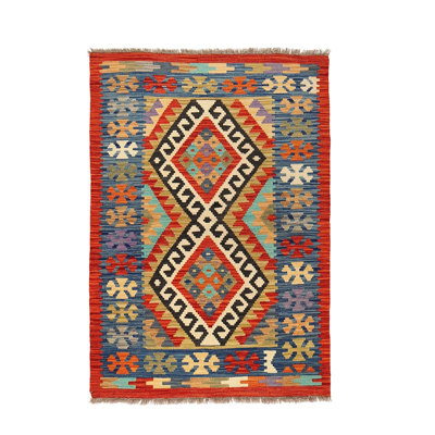 Hand Knotted Wool Moroccan Rug