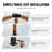 VEVOR Black Metal Hardware-95036856