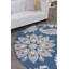 Tapis bleu Moyo-27337129