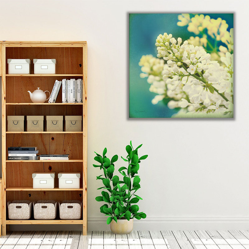 «Natures Lilac Blossom», reproduction d'art sur toile, H 12 po x l 12 po