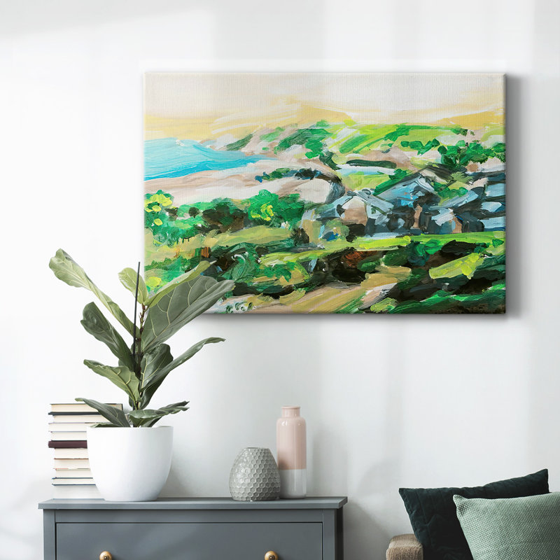 Spring Village I-Gallery Wrapped Canvas, H 12 po x l 18 po
