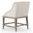 Connor Upholstered Counter Stool with Solid Wood Frame